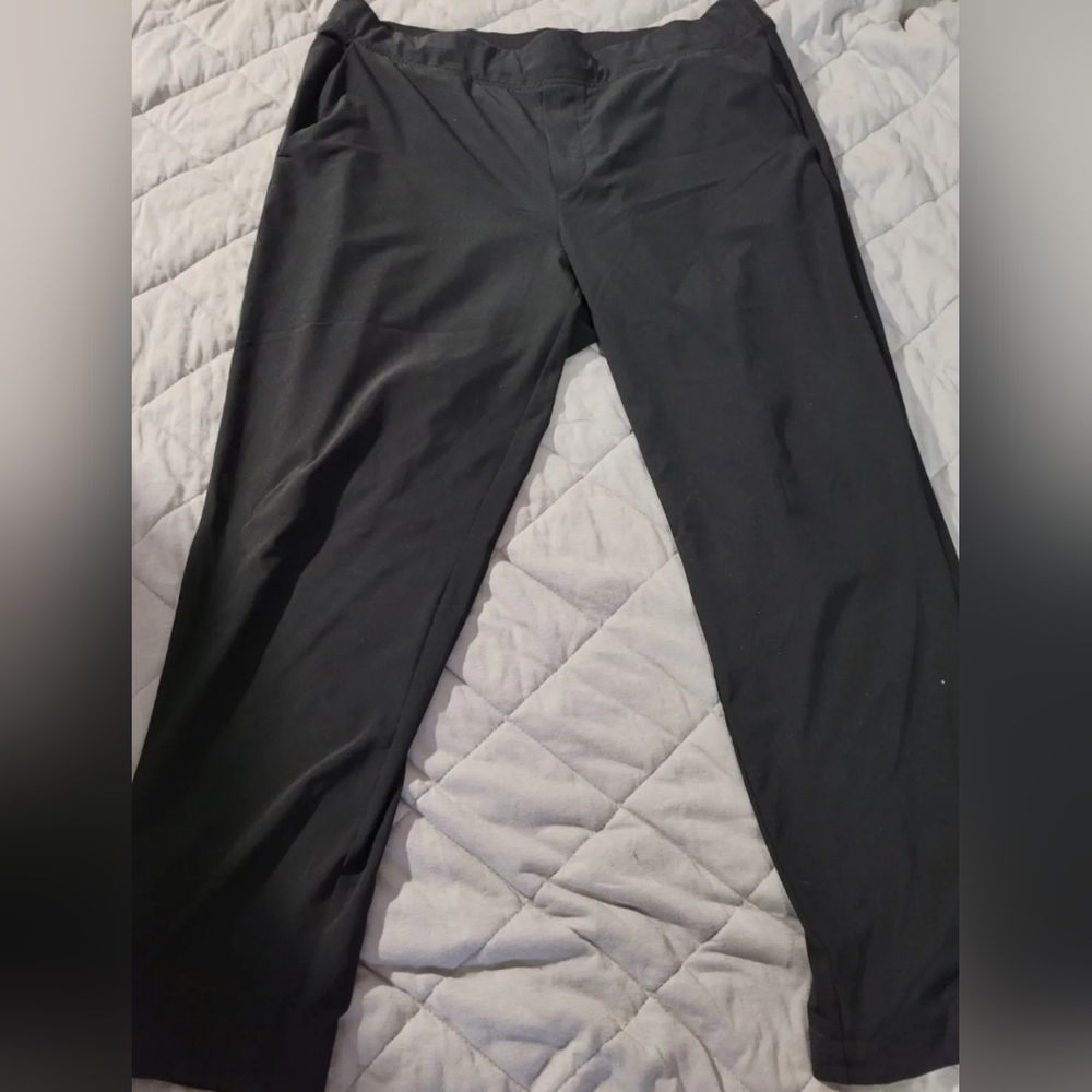 Athleta Brooklyn size 14 black ankle pants